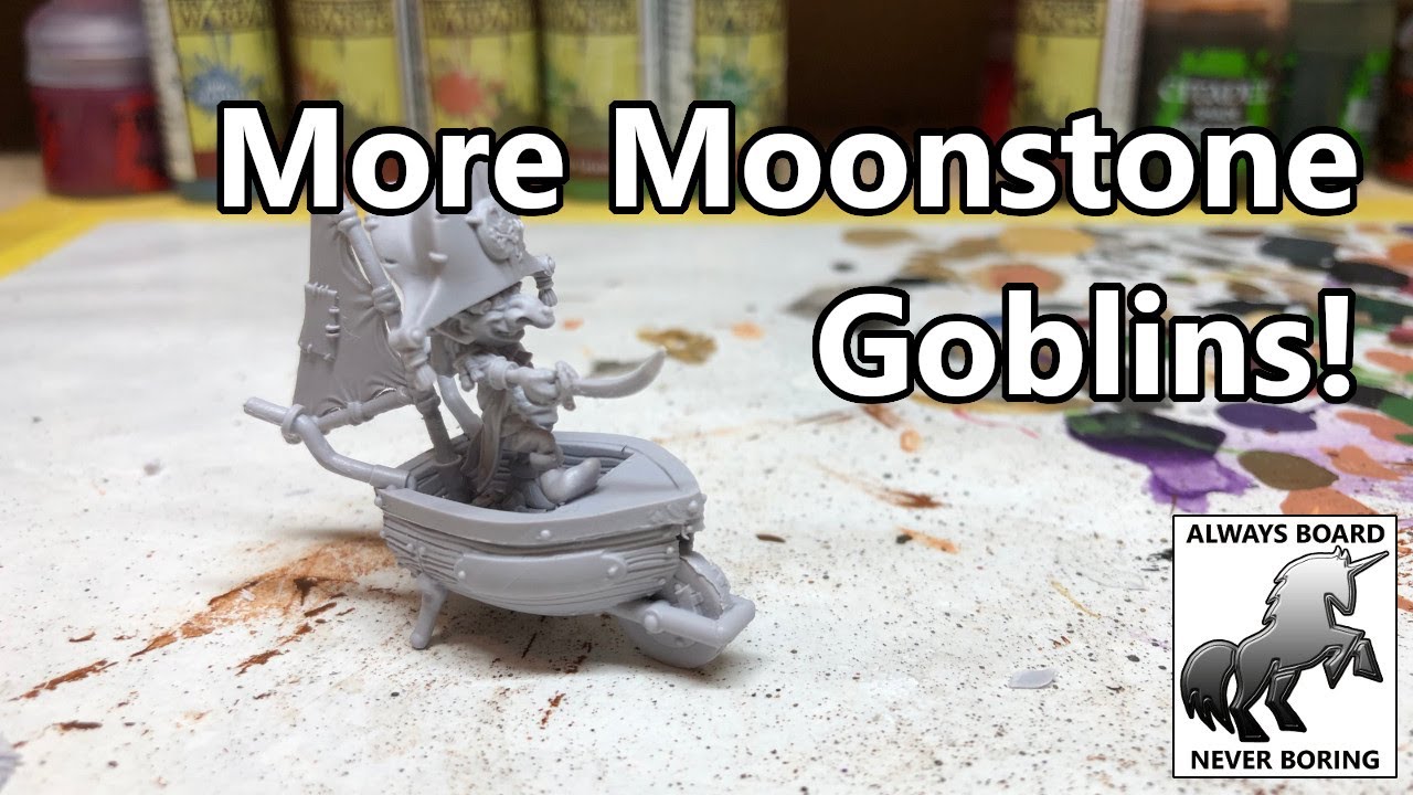 More Moonstone | Booty's Bilge Pirate Goblins Unboxing & Review | Plus Overview of Combat Rules
