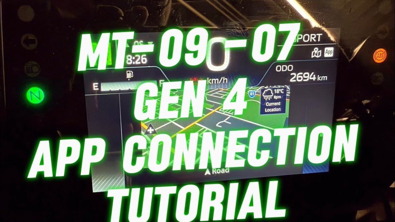 ИНСТРУКЦИЯ ПО НАСТРОЙКЕ НОВОГО ПРИЛОЖЕНИЯ YAMAHA MT-09-07 GEN 4: Garmin Street Cross И YAMAHA-Y C...