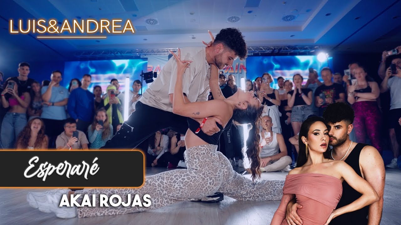 LUIS Y ANDREA bachata 🎤 Akai Rojas - Esperare 📍Bachata Spain 2025