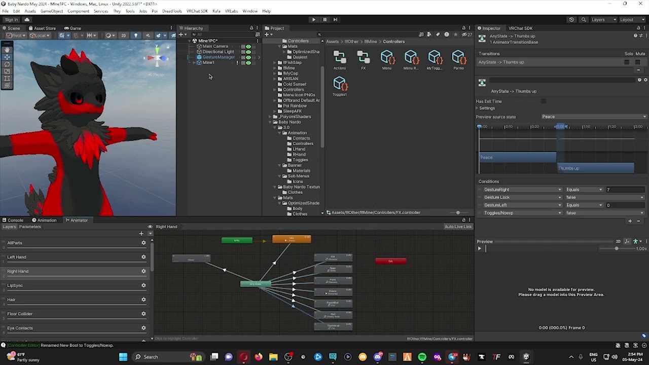 #howto  How to do a Facial gesture toggle for Vrchat
