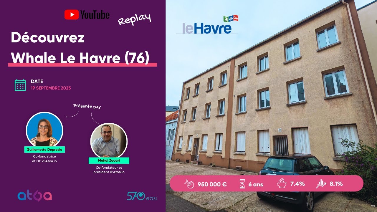 ▶️ Présentation du projet WHALE LE HAVRE (76)