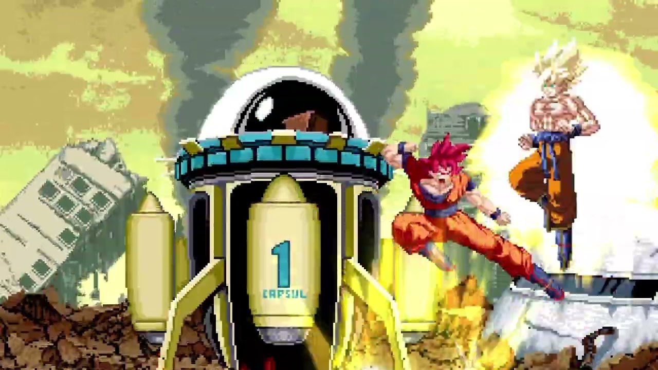 Beerus & Goku VS Gohan & Goku - Super Dragon Ball X (MUGEN)
