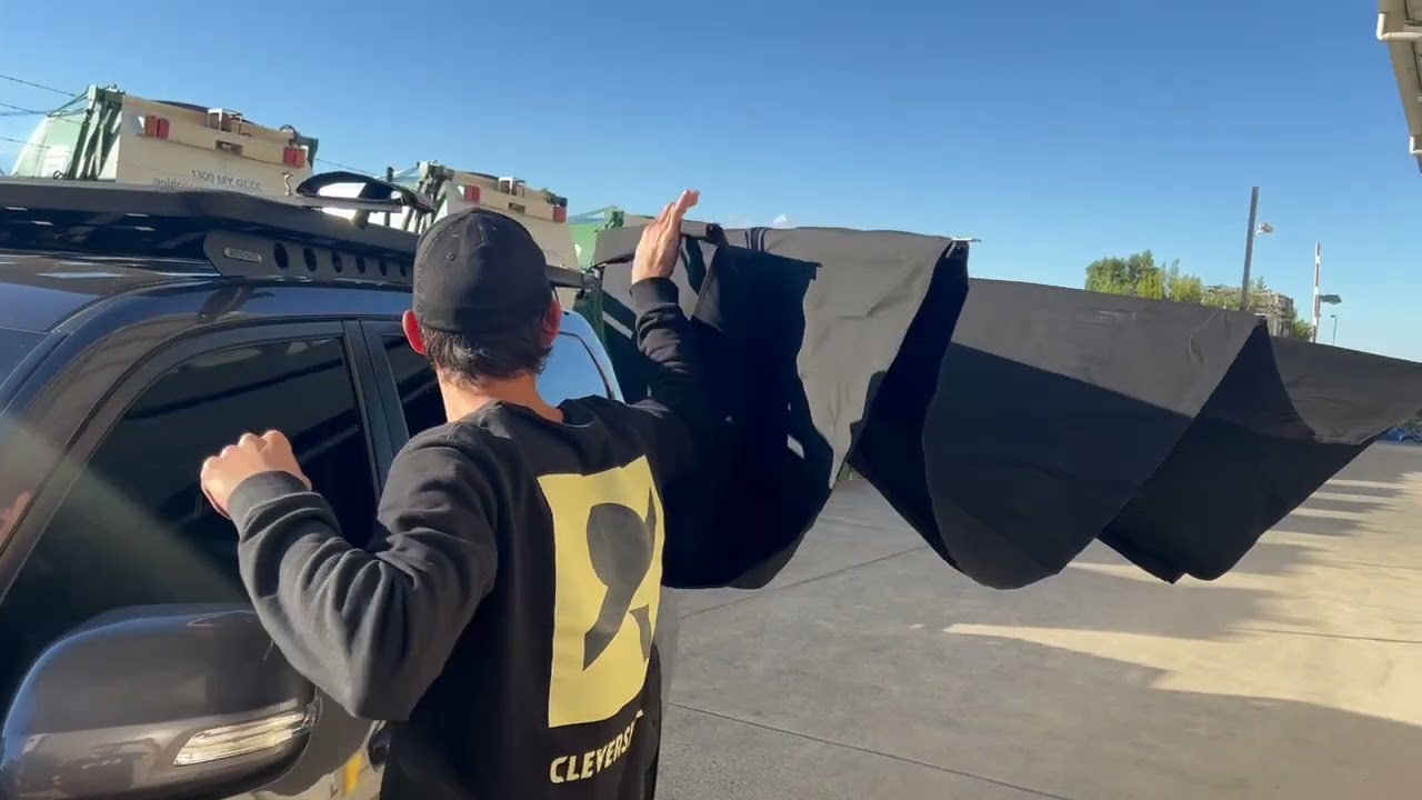 How to set up and pack downyour Clevershade Ultra-Lite awning