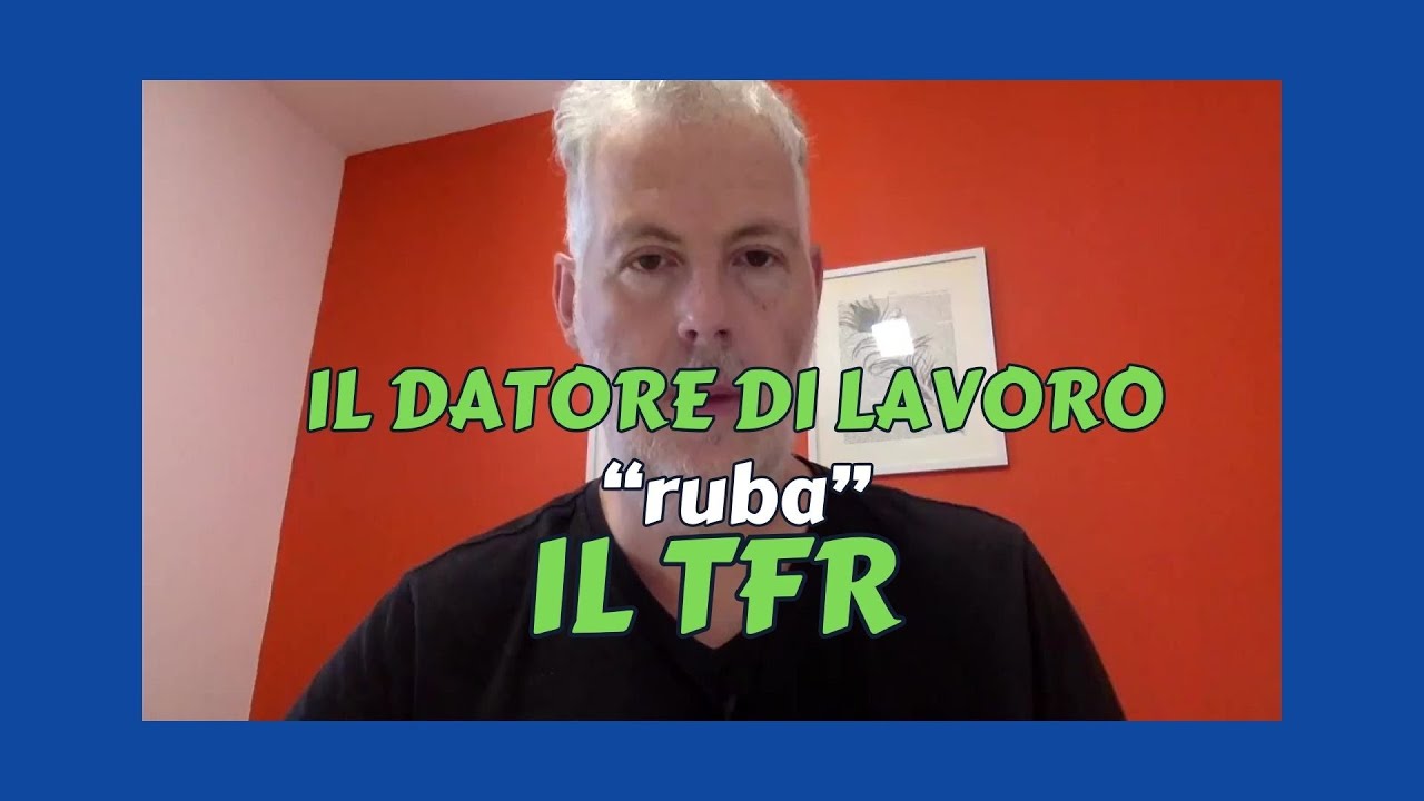 Il datore di lavoro ruba il tfr.