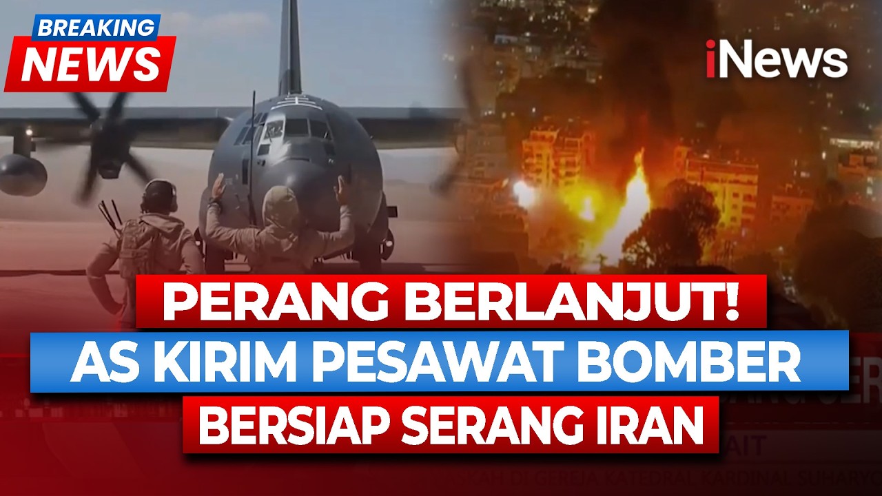 Gagal Negosiasi! AS Bersiap Serang Iran Lagi, Pesawat Bomber Mendarat di Timur Tengah |Breaking News