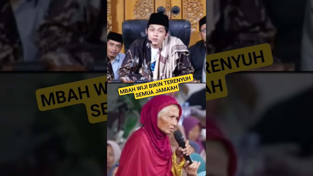 Mbah Wiji bikin semua jamaah terharu #gusiqdam #jamaahgusiqdam #sabilutaubah #hadrohpusat #shorts