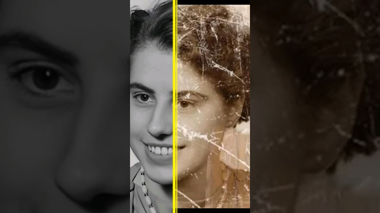 Restoration old photo，HD conversion #oldphoto #oldphotos #history #photos