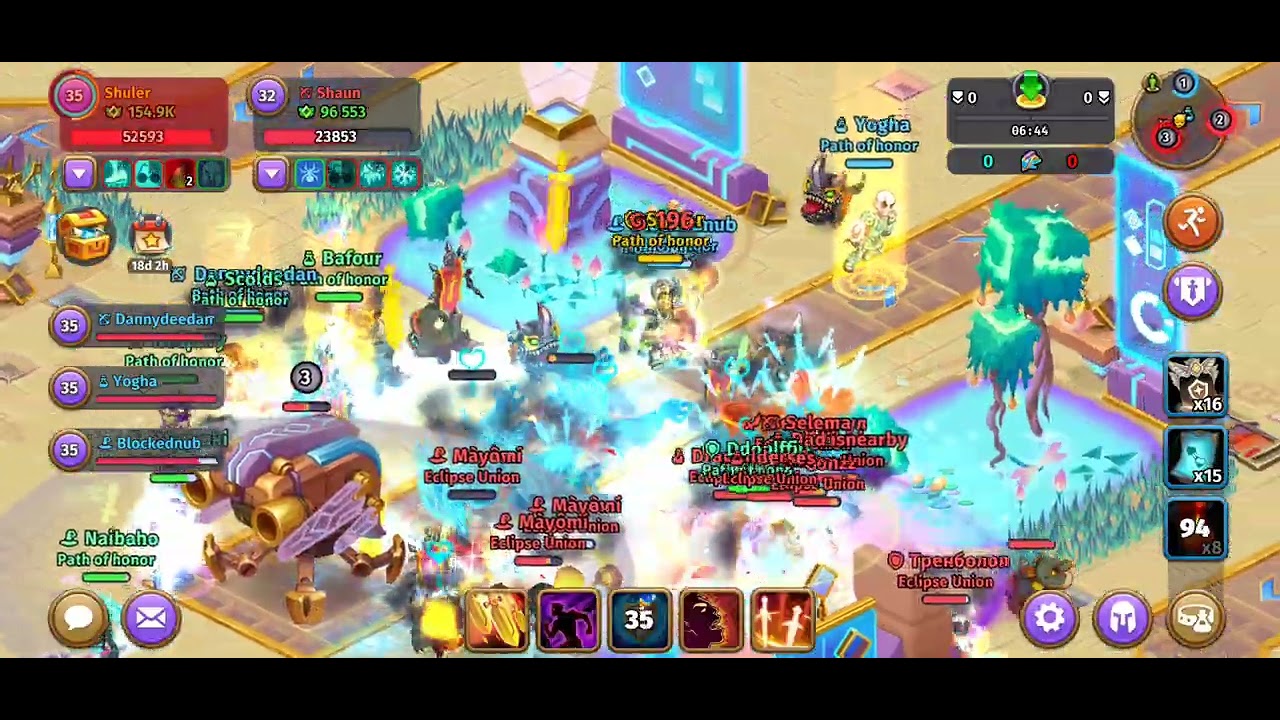 Skylore - Guardian PvP | GvG vs strong enemy