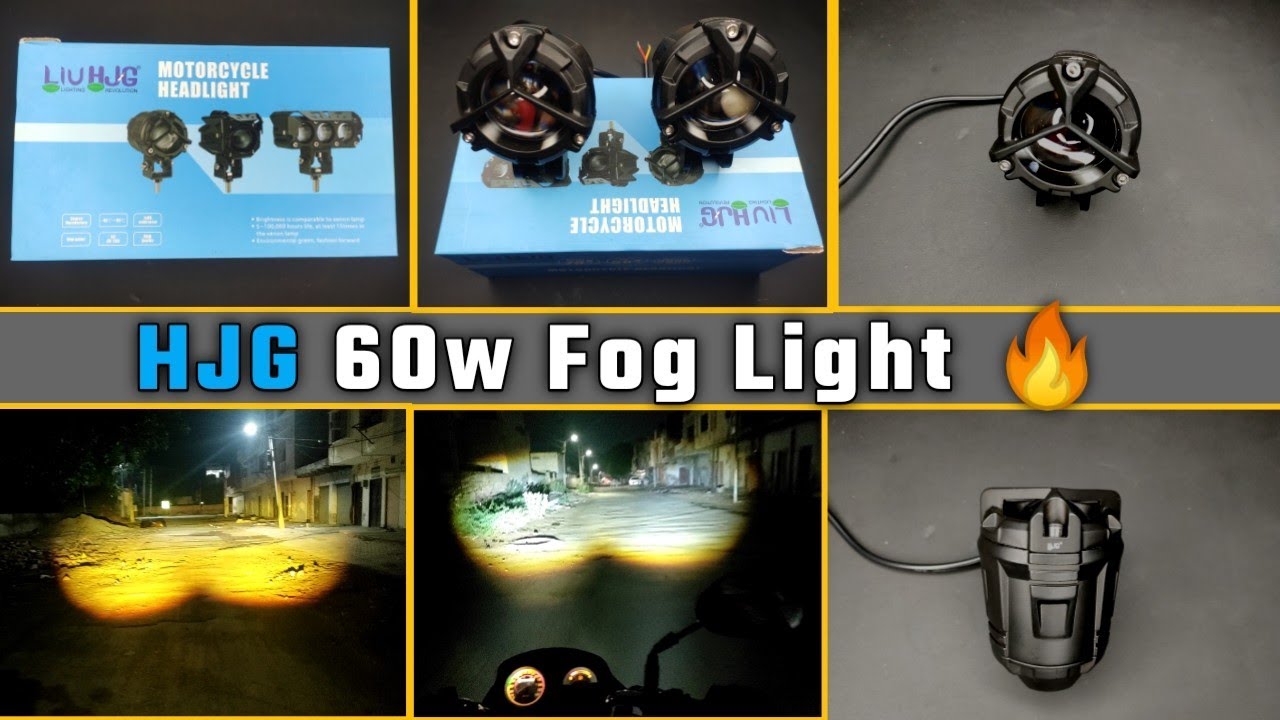 HJG 60watt Fog Light For Bikes | Mercedes Hjg Fog Light | @SHEKHAWATMODIFIERS