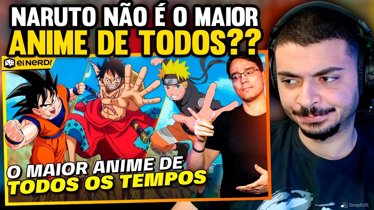 KAMUZ REAGE: ONE PIECE SUPEROU NARUTO E DRAGON BALL? React Ei Nerd