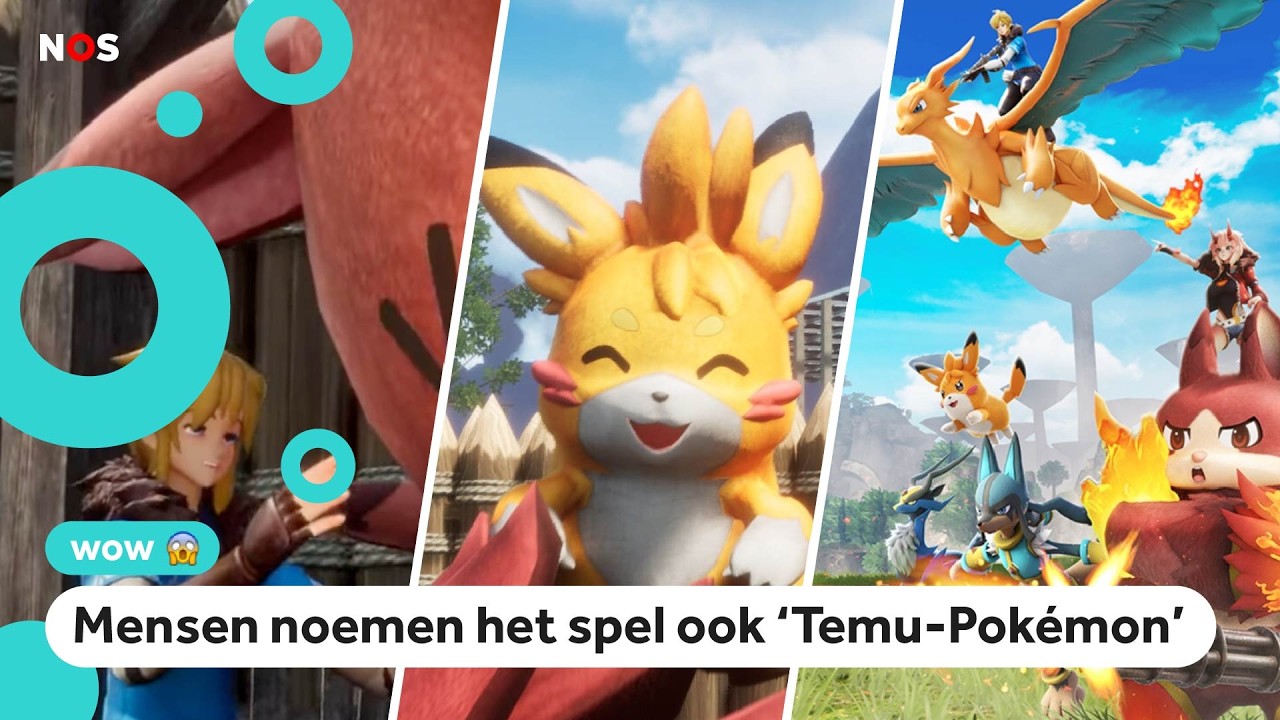 Veel kritiek op nieuwe game: 'Duidelijk nageaapt van Pokémon en Zelda'