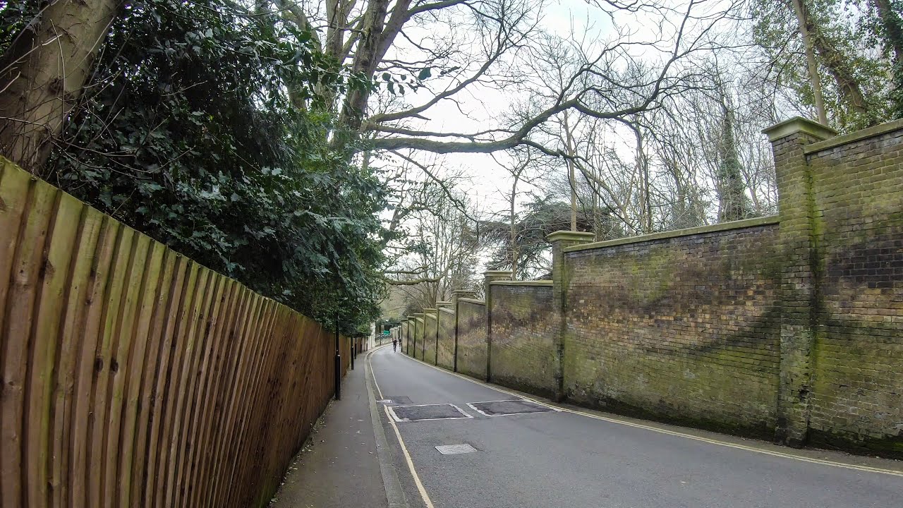 Walking in London: Highgate (Waterlow Park) to Archway [4K, Binaural ASMR]