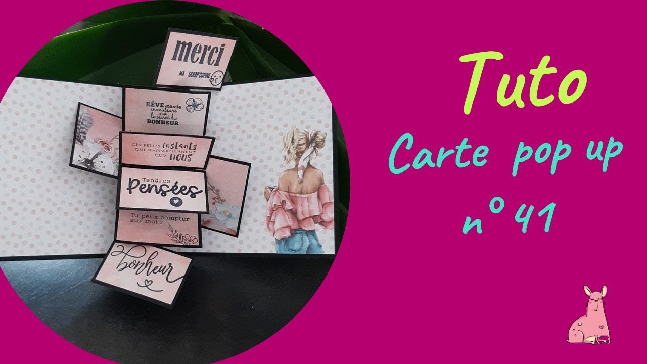 Tuto carte pop up n°41 :  8 carte en une !!!