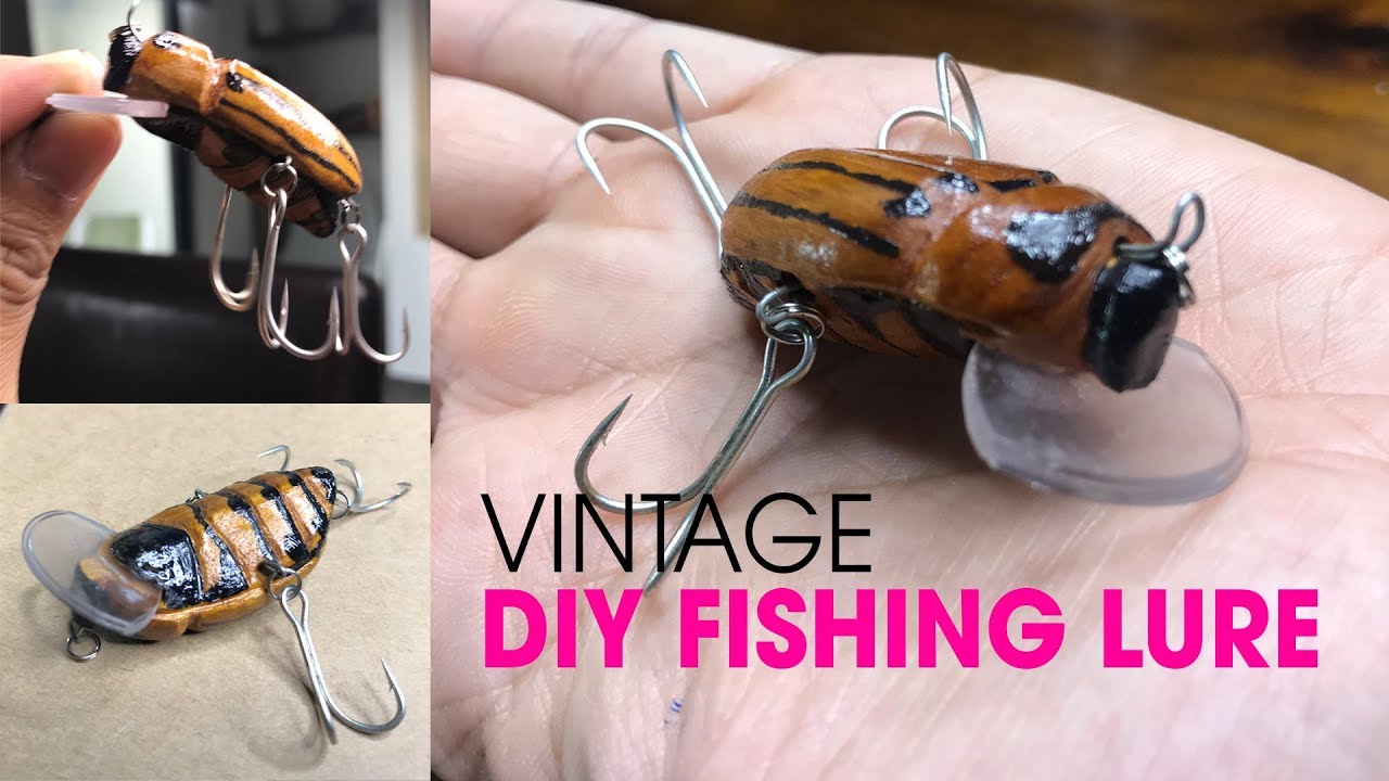 DIY best lure from old master - vintage style - How To Make Topwater Lure