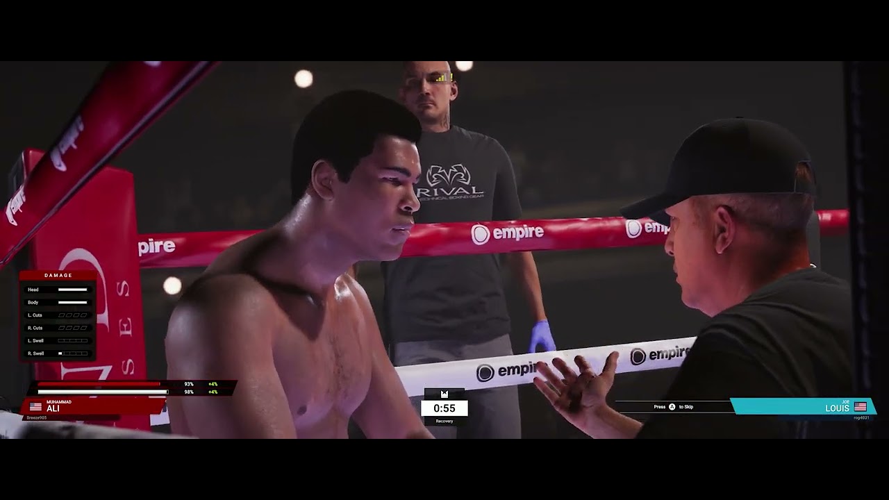 21-1-1 Undisputed ranked online play ft/ Muhammad Ali vs Joe Louis