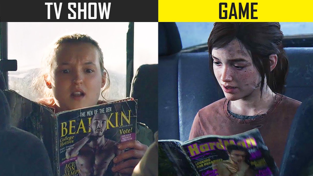 THE LAST OF US Episode 4 Side By Side Scene Comparison