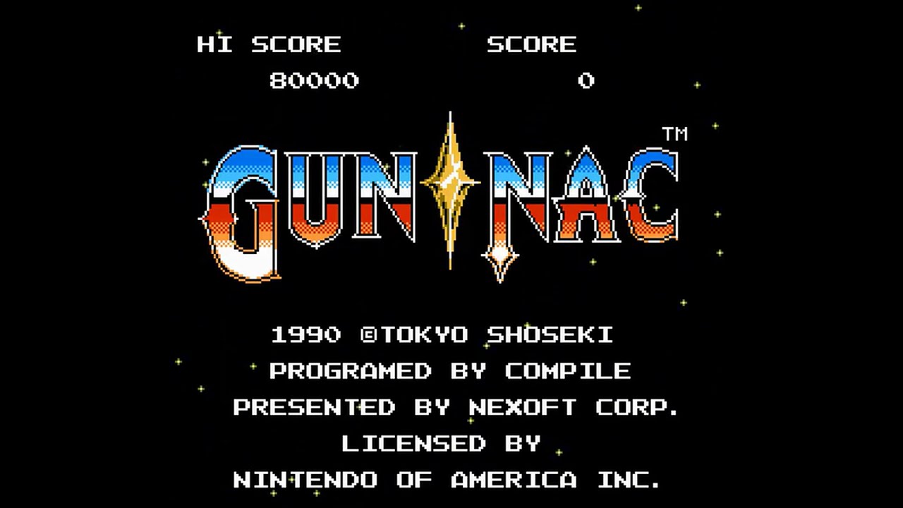 NES Longplay [108] Gun-Nac (US)