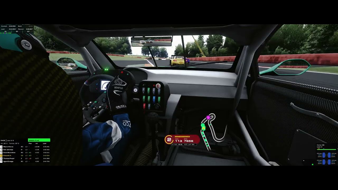 fail Onboard BMW M3 in Spa