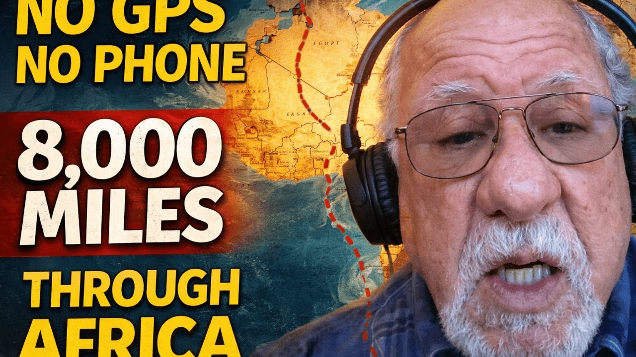 He Drove 8,000 Miles Across Africa With No GPS, No Cell Phone, and a One-Year-Old