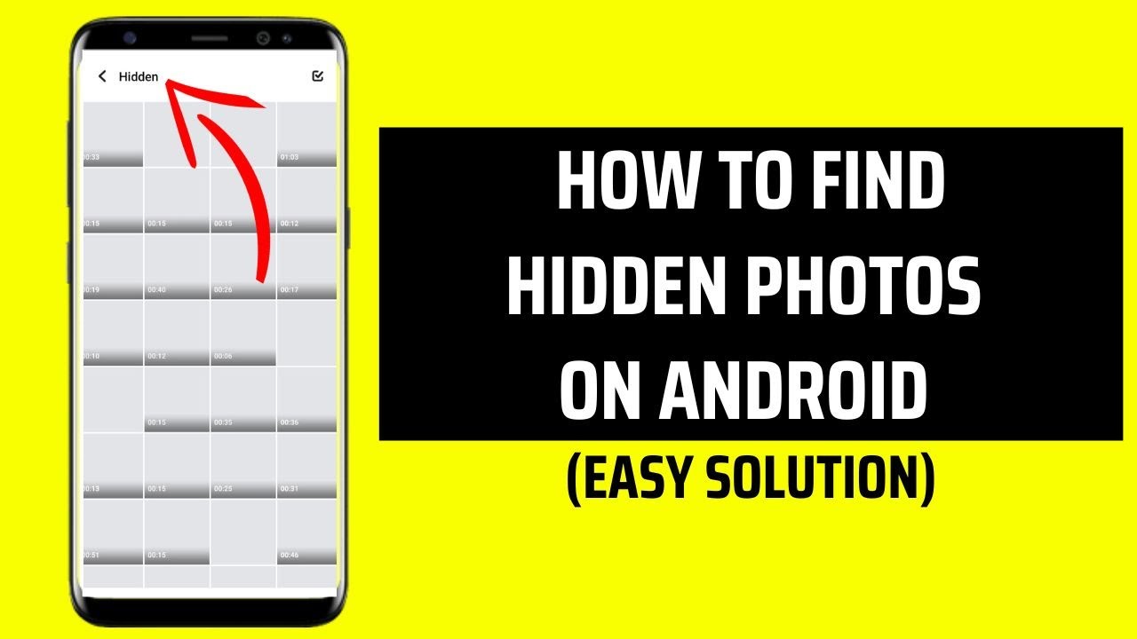 How To Find Hidden Photos On Android