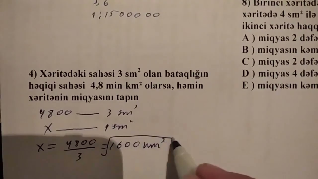 Miqyas məsələləri (Qarayev Xanəhməd)