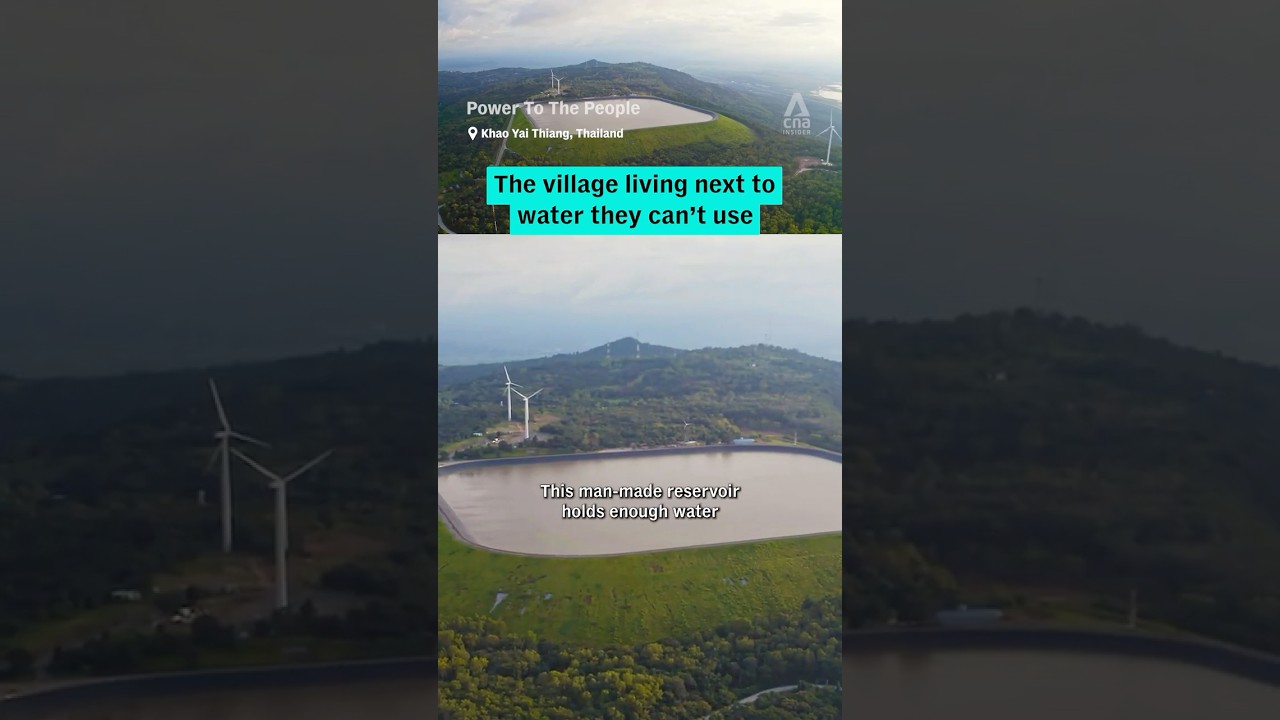 The village living next to water they can't use