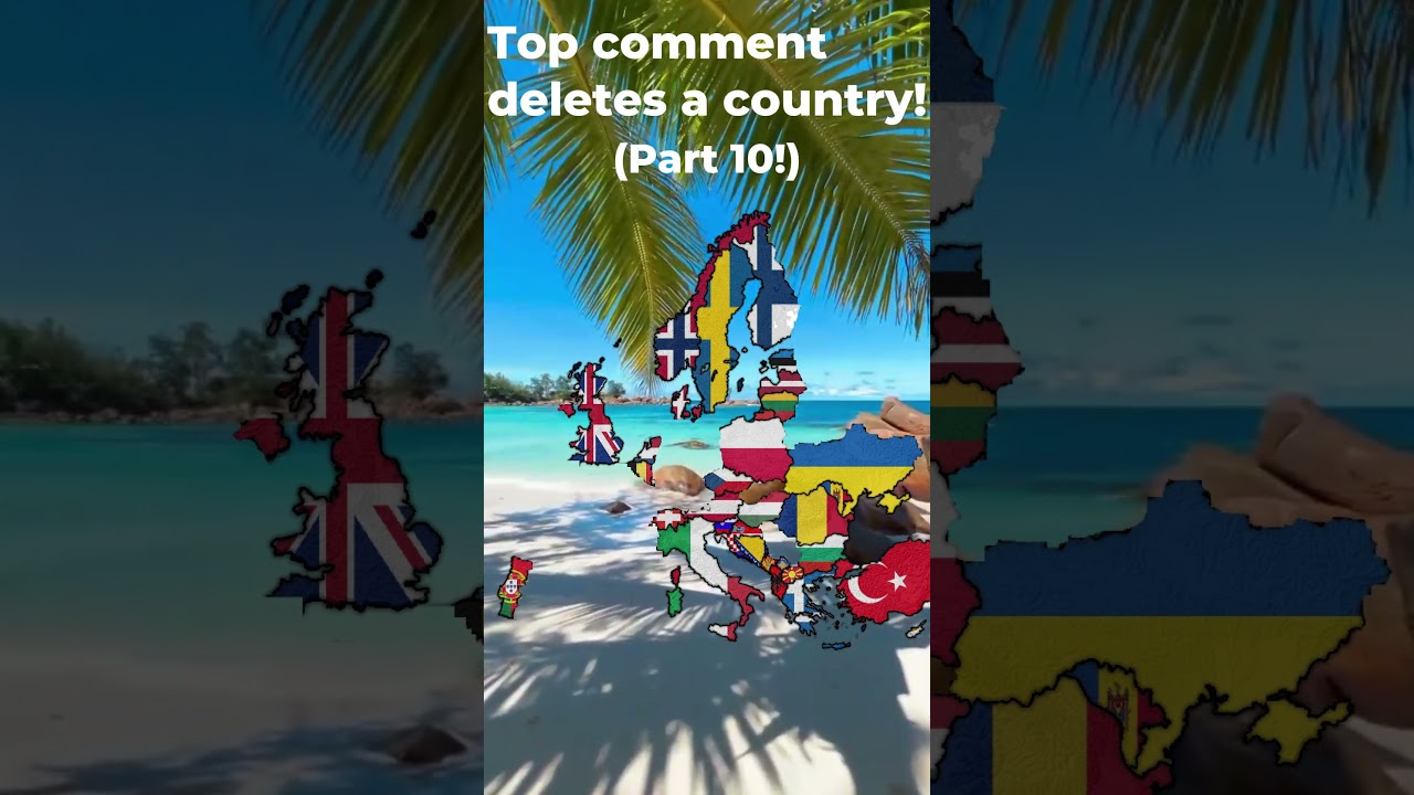 Top comment deletes a country! part 10  #map