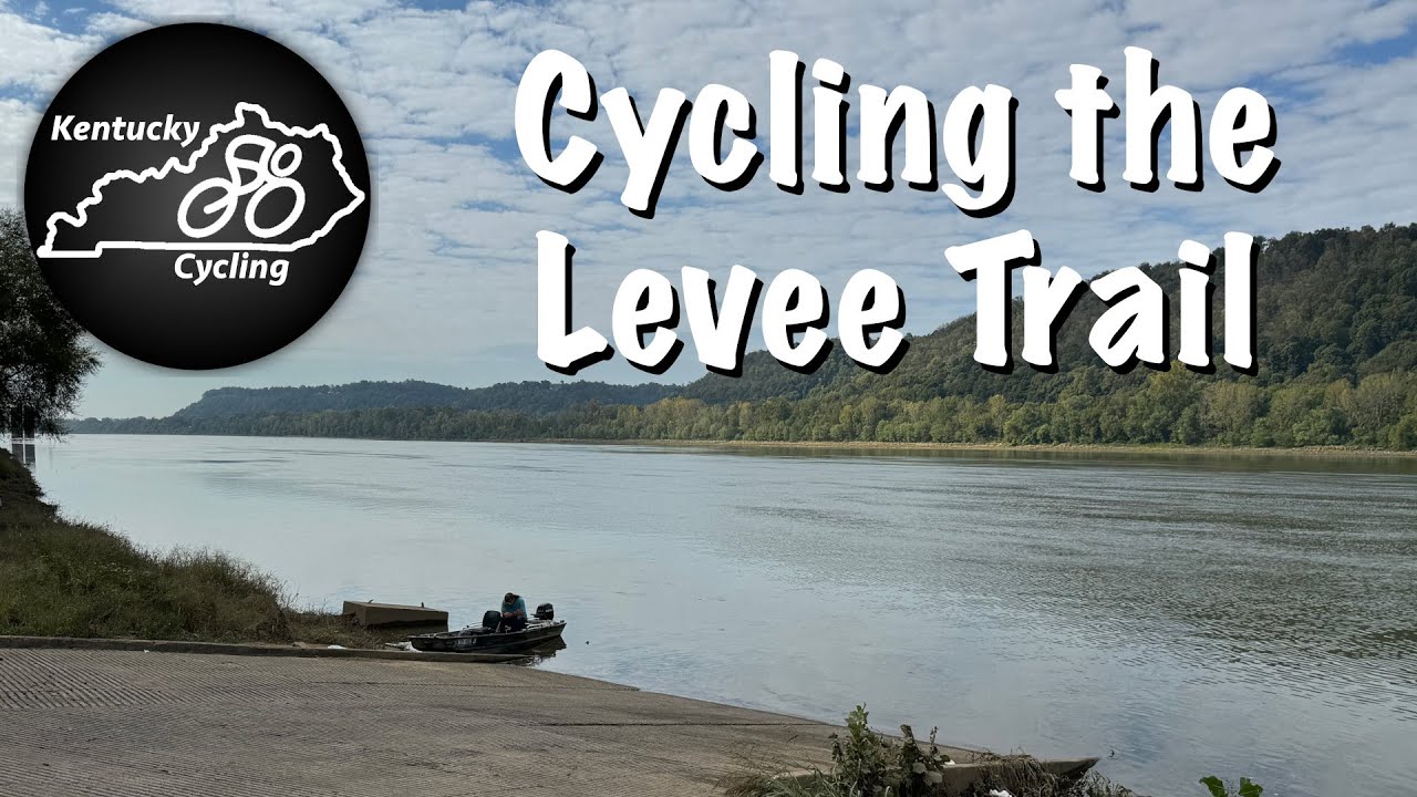 Cycling the Levee Trail