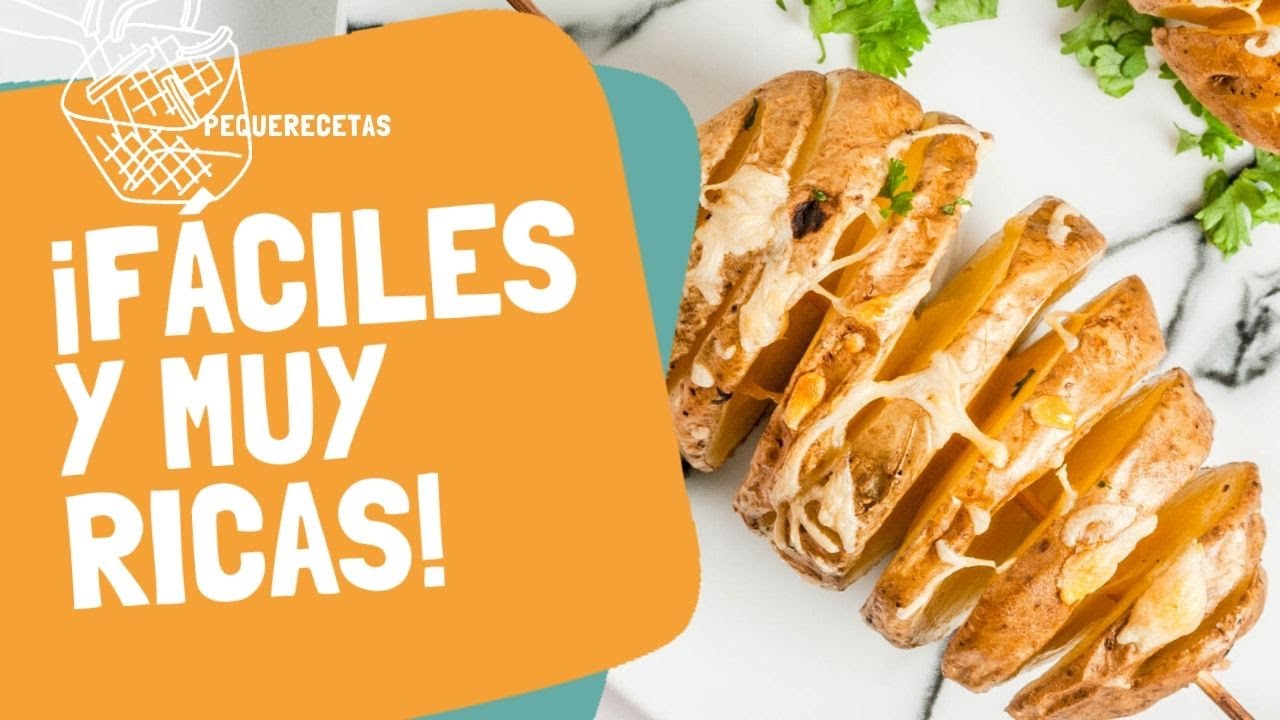 🥔 4 Recetas FÁCILES con PATATAS en 5 MINUTOS | Increíbles y Deliciosas