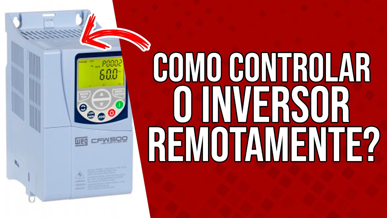 COMO CONTROLAR O INVERSOR REMOTAMENTE?