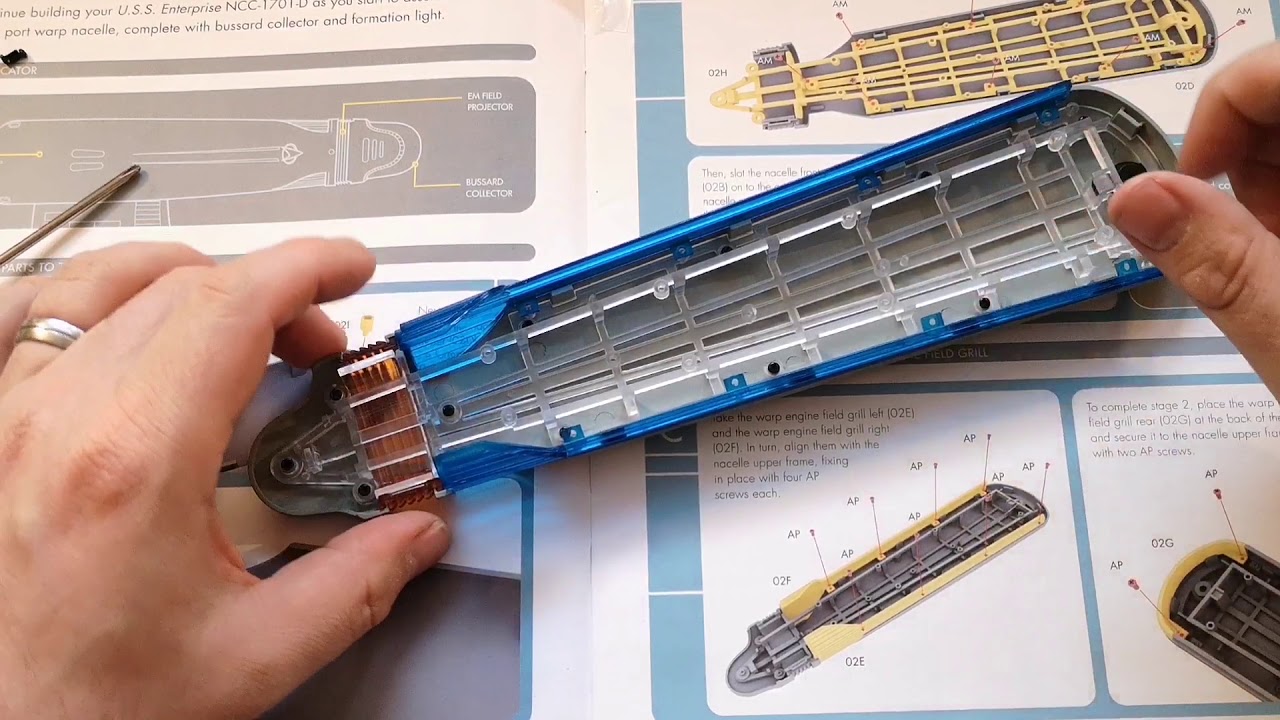 #eaglemoss Bau die Enterprise d Ausgabe 2