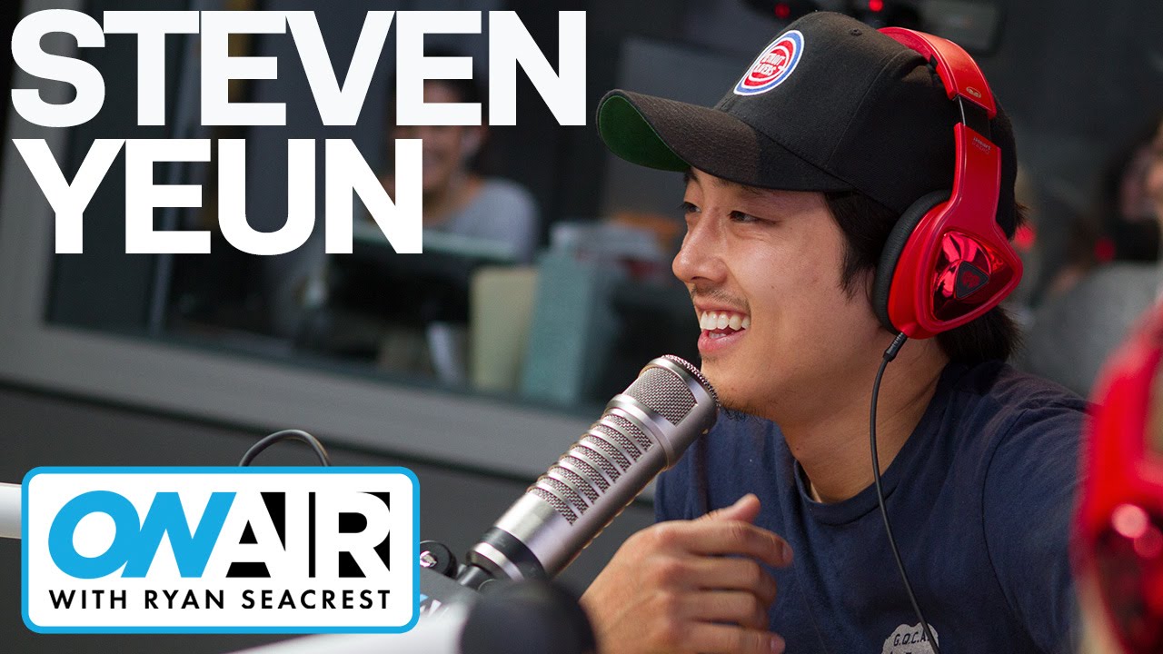 Steven Yeun Plays Ball In The Air! | On Air with Ryan Seacrest