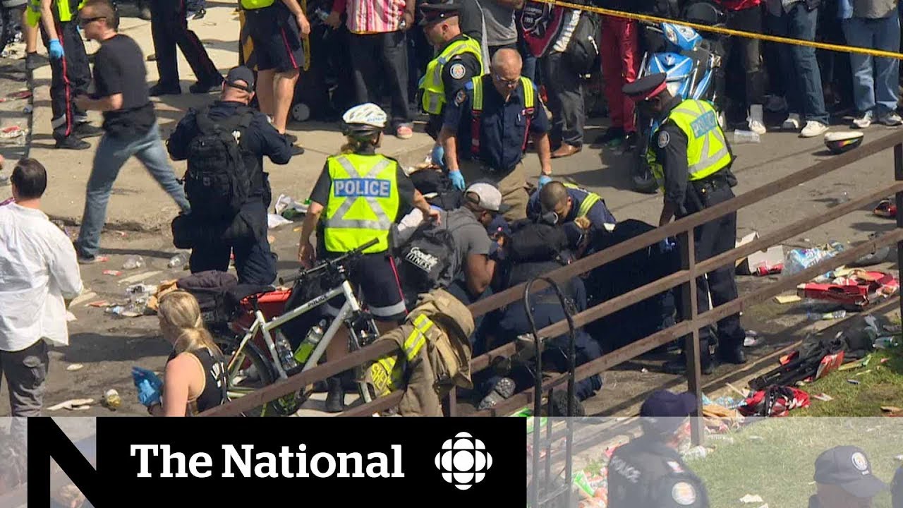 4 people shot during Raptors celebration