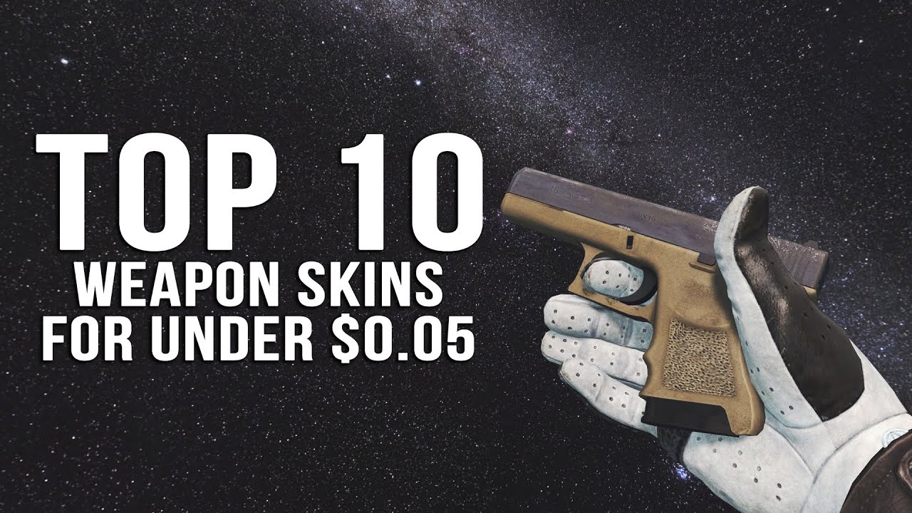CS:GO - TOP 10 SKINS UNDER $0.05 (PART 02)