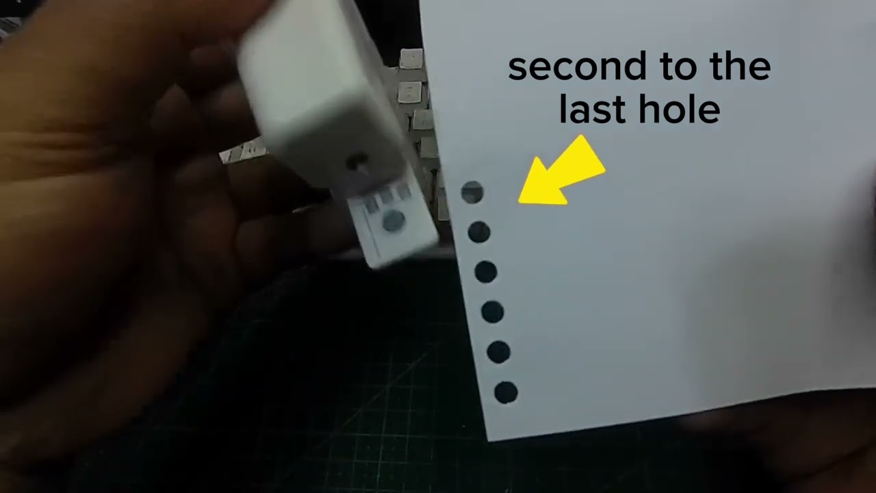 6 HOLE MINI PUNCHER (KW-triO) unboxing and testing