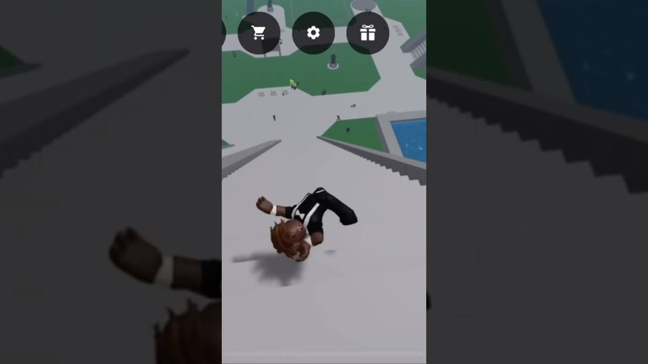 #roblox ragdoll falling chaos