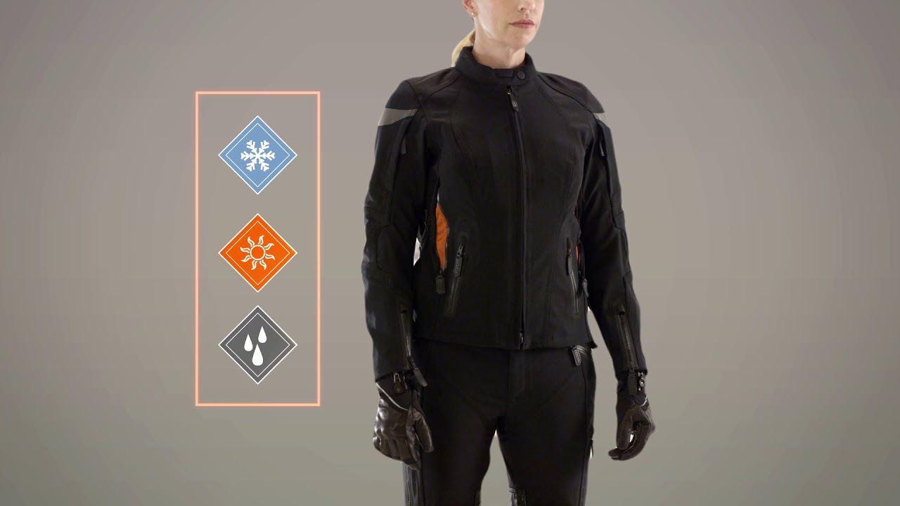 Harley-Davidson FXRG Touring Jacket Overview | #HarleyDavidson #RidingGear #RidingJacket