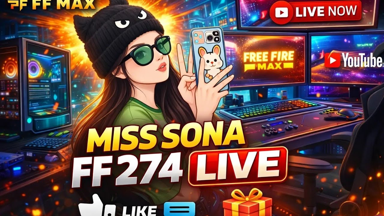 LIVE FREE FIREI RushGameplay I Custom Room I Ranked Push