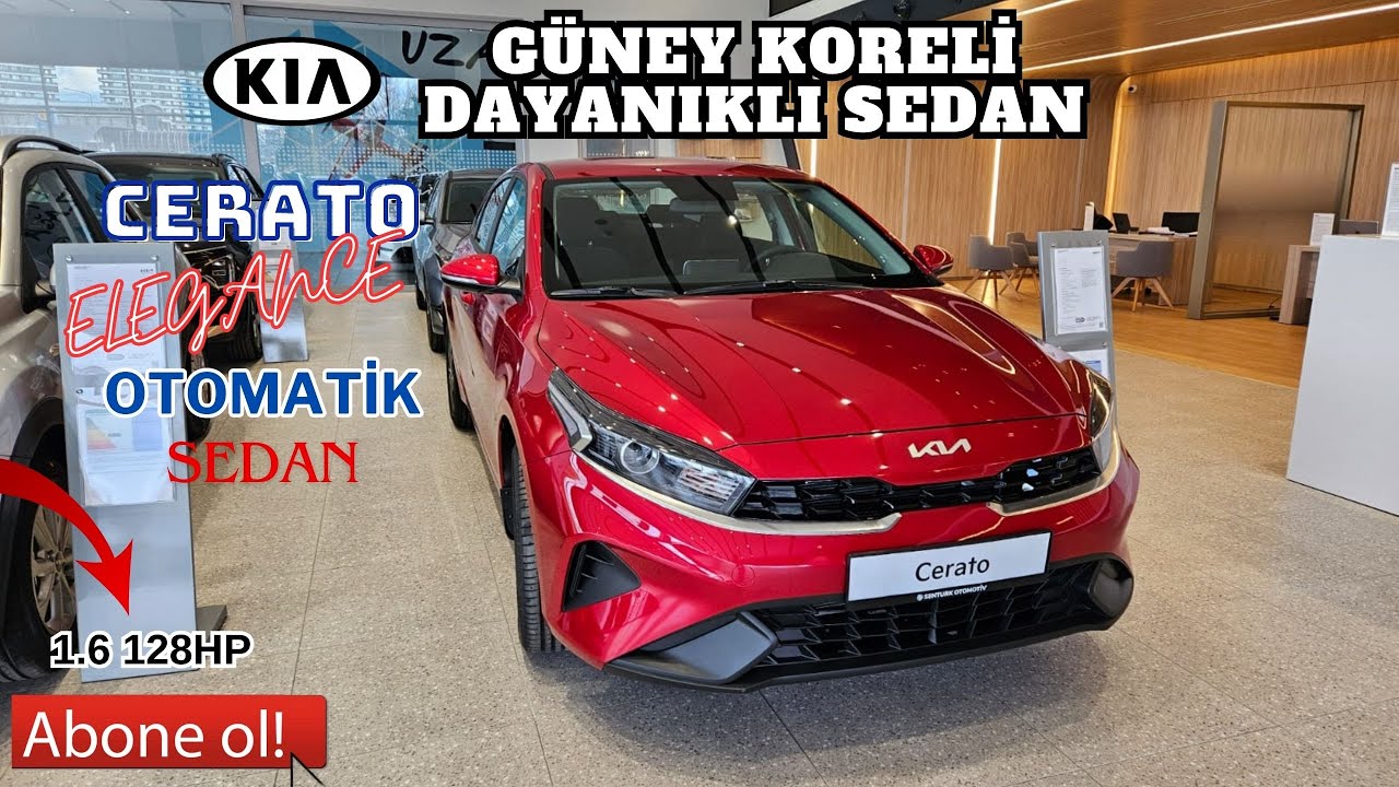 Kia Cerato Elegance | 1.6 128HP | Showroom İnceleme