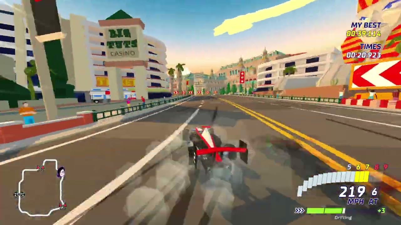 Hotshot Racing | Time Trial | Casino Run | 38.764