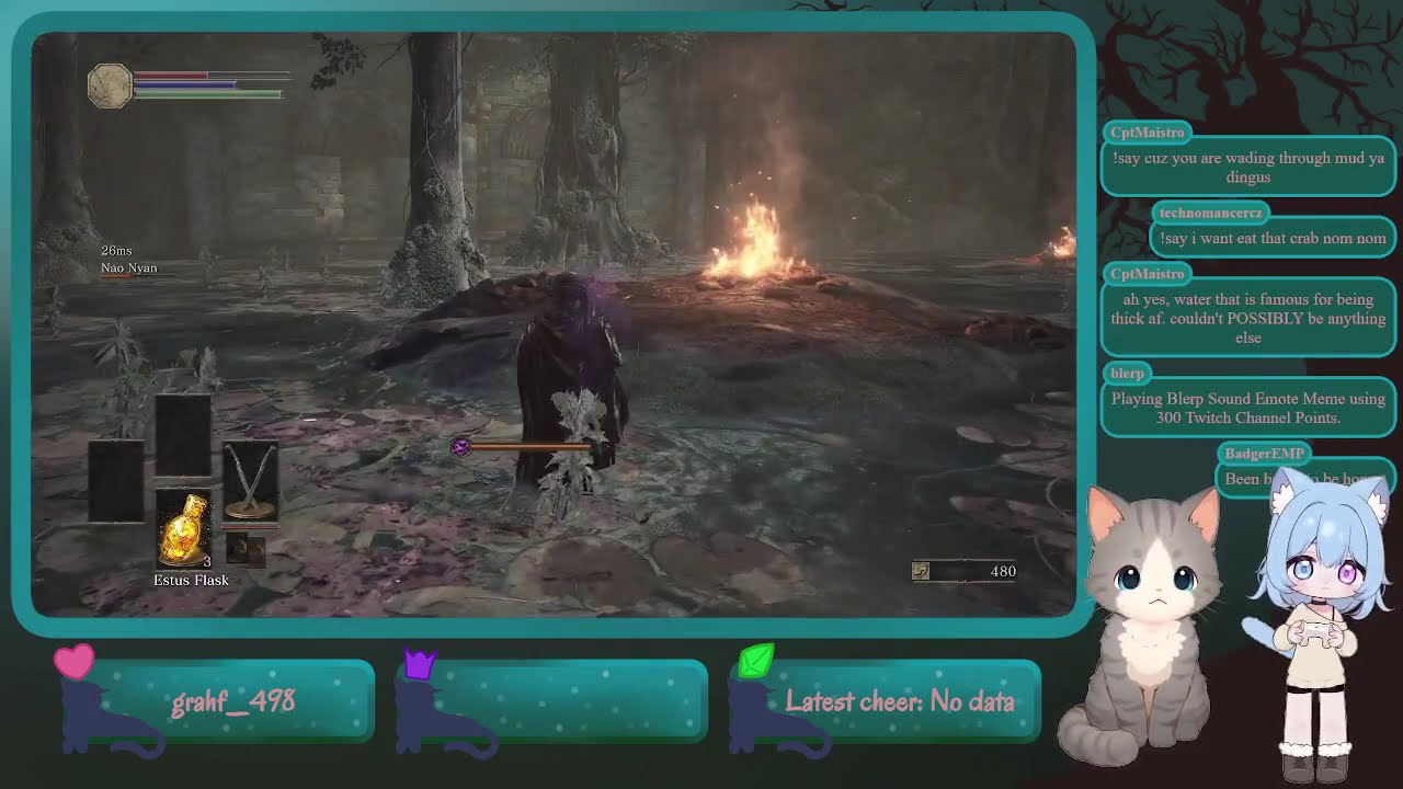 💜✨️ Dark Souls 3 Collab with @NaoNyanVT  #3 💜✨️| !lurk