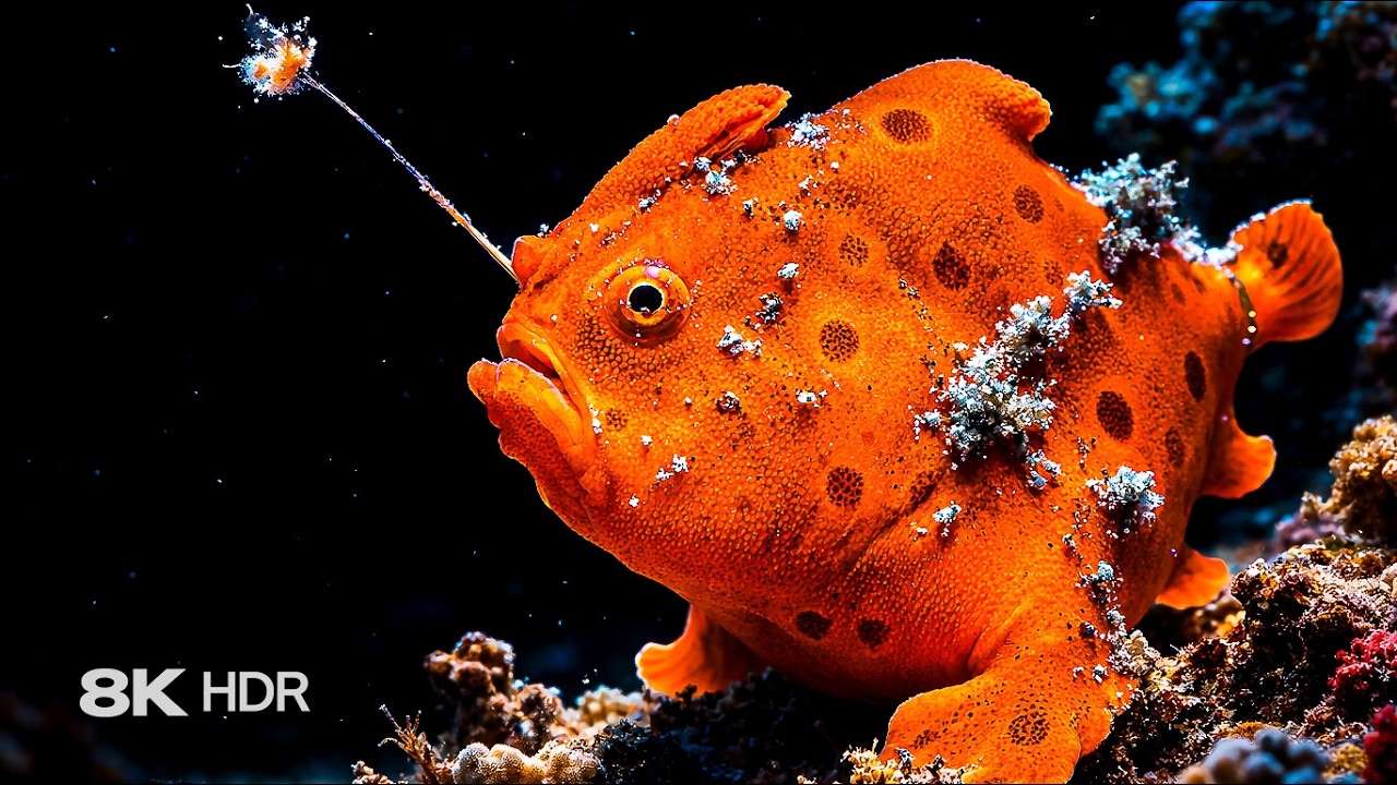 Unseen Ocean Creatures in Native 8K — Rare Marine Life for OLED & Home Cinema