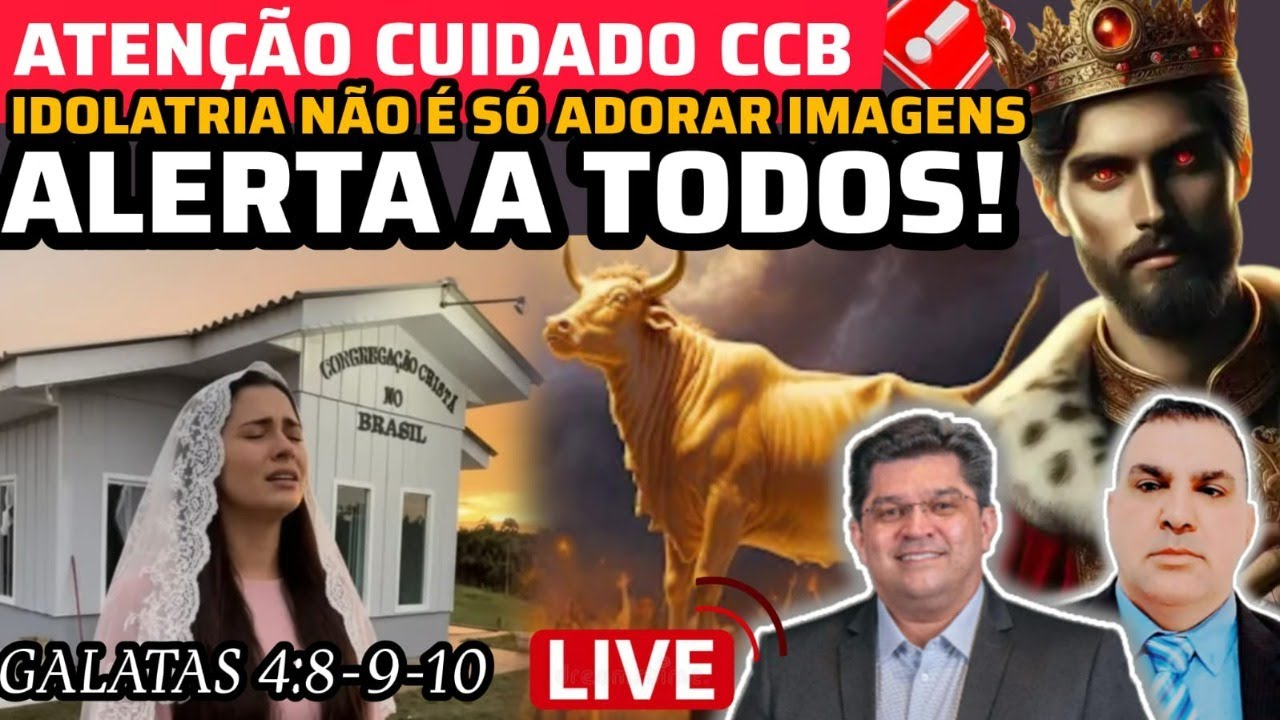CCB- TROCANDO O EVANGELHO DA GRAÇA PELA RELIGIÃO DAS REGRAS. #ccb #hinosccb 