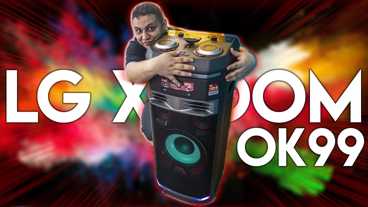 JE TEST UNE PETITE CHAINE HIFI! LG XBOOM OK99