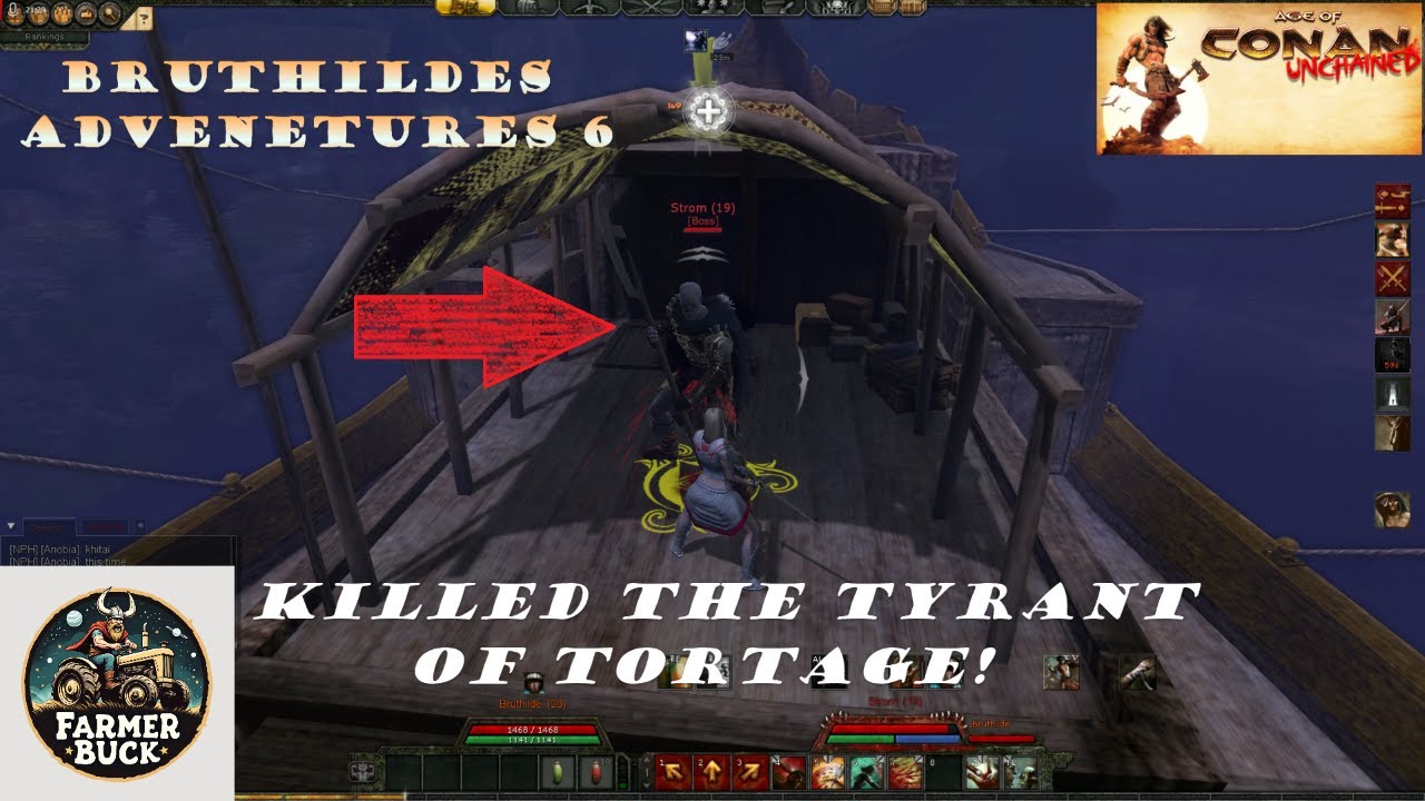 I manage to free Tortage, still Unconquered | Age of Conan Unchained 2025