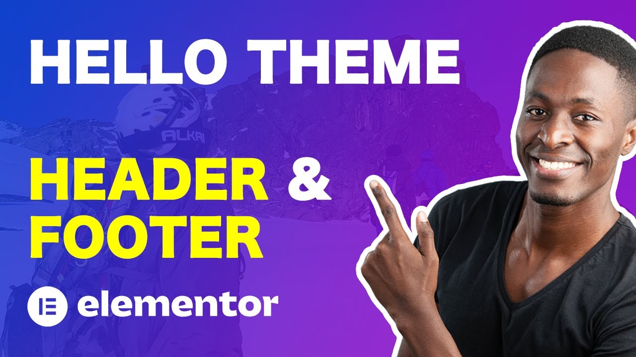 Создайте бесплатный верхний и нижний колонтитул в теме Hello для Elementor (бета-версия v2.4)