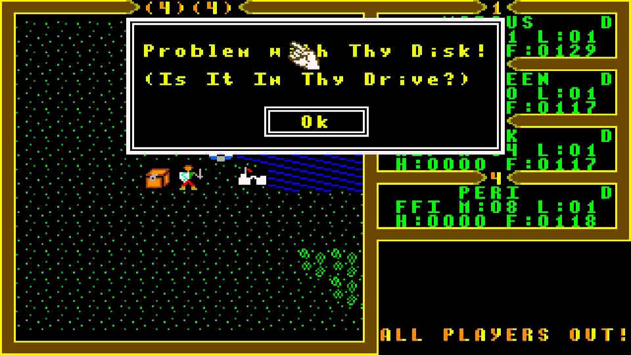 ATARI ST ULTIMA III 3 EXODUS By Lord British & Origin Systems In 1983 1986 STE