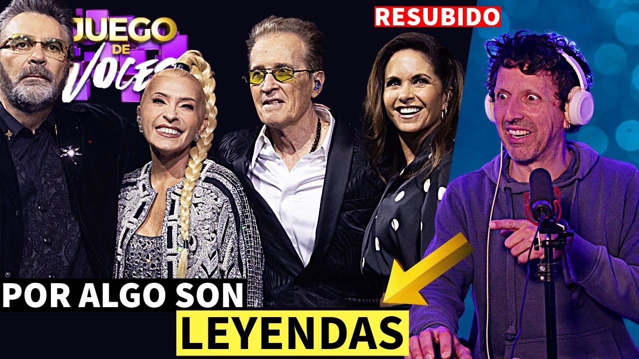 LAS LEYENDAS DE JUEGO DE VOCES ENTRAN EN ACCIÓN  | CANTAUTOR REACCIÓN