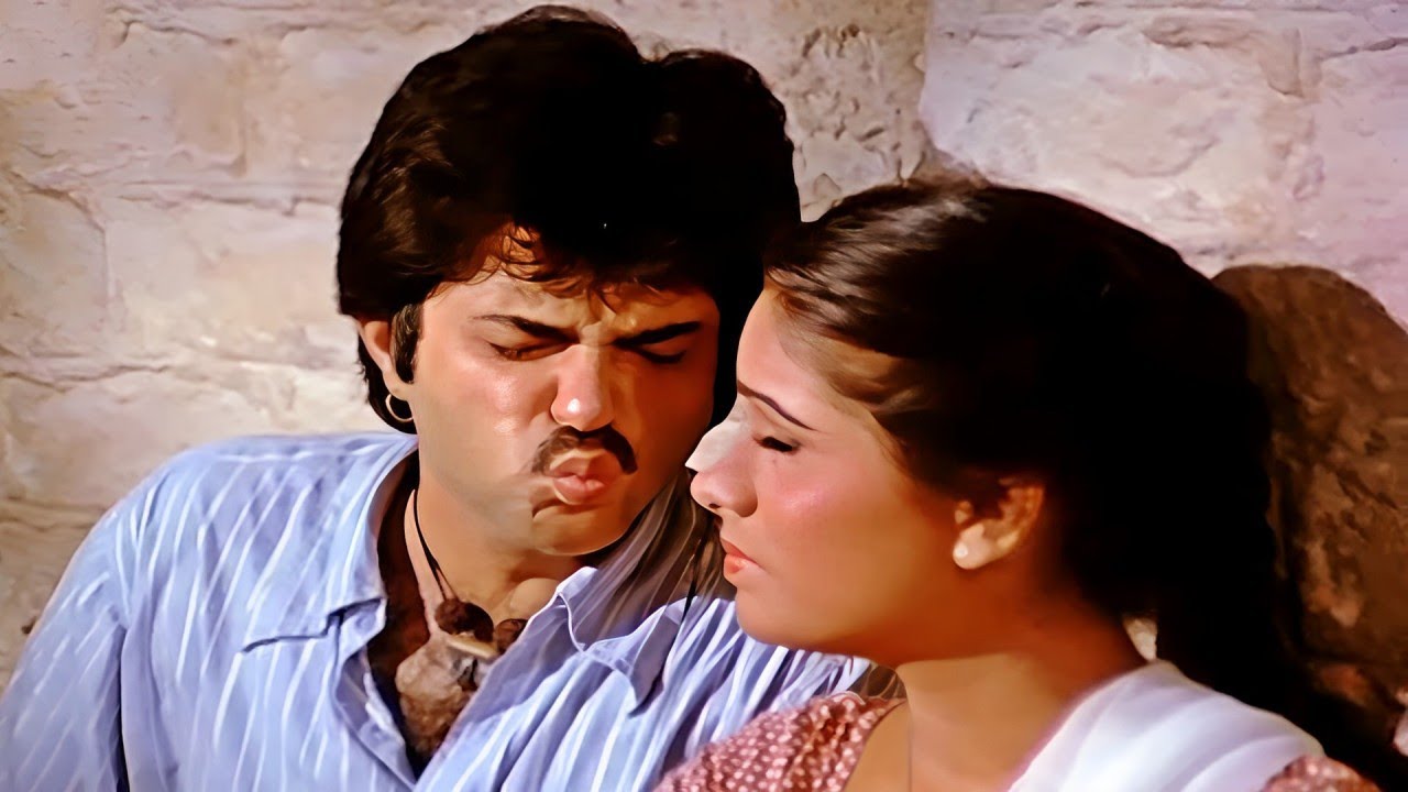 जरा स्टाइल मारके पप्पी दो ना यार - ज़बरदस्त रोमांटिक सीन - Anil Kapoor, Padmini Kolhapure - Woh 7 Din