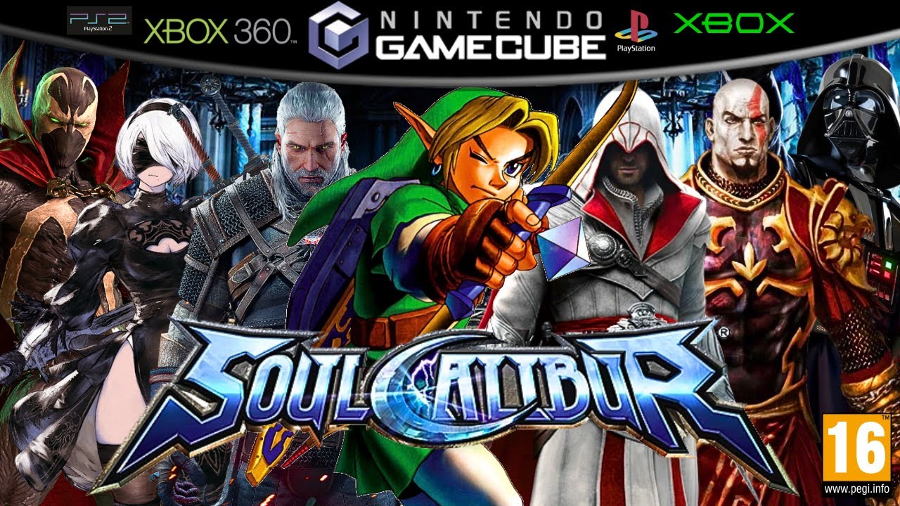 SOUL CALIBUR Series - All Guest Characters - ARCADE